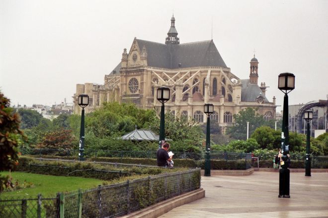 Saint Eustache, bedeutendste Pariser Kirche des 16. Jahrhunderts